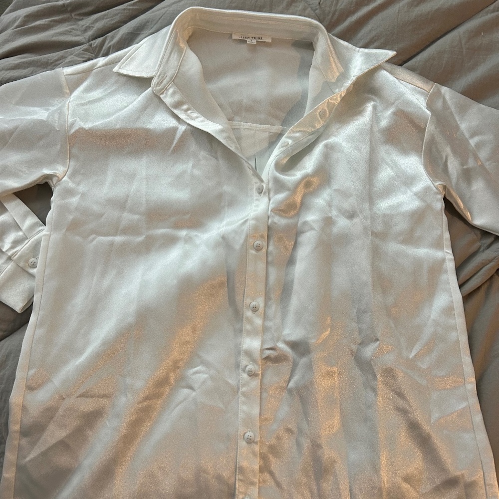 12th Tribe Oversized Silk Shirt